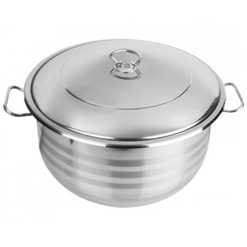 Oala inox capac inox GRAND ZLN-7376, 30 cm, 10.2L Oala inox capac inox GRAND ZLN-7376, 30 cm, 10.2L