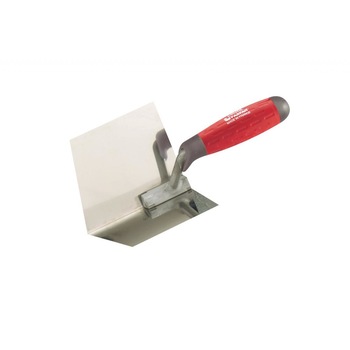 Gletiera colt Interior L'Outil Parfait - 10 x 12 cm - lama inox flexibil, maner usor bi-material, protectie deget Gletiera colt Interior L'Outil Parfait - 10 x 12 cm - lama inox flexibil, maner usor bi-material, protectie deget