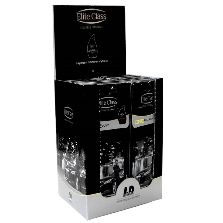 Set 50 bucati odorizant auto Elitte Class,One Exclusive