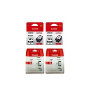 pachet cartuse cerneala pg-545xl x 2 negru cl-546xl x 2 cyanmagentagalben canon original 112ml 1400 pagini imagen 58_0_
0