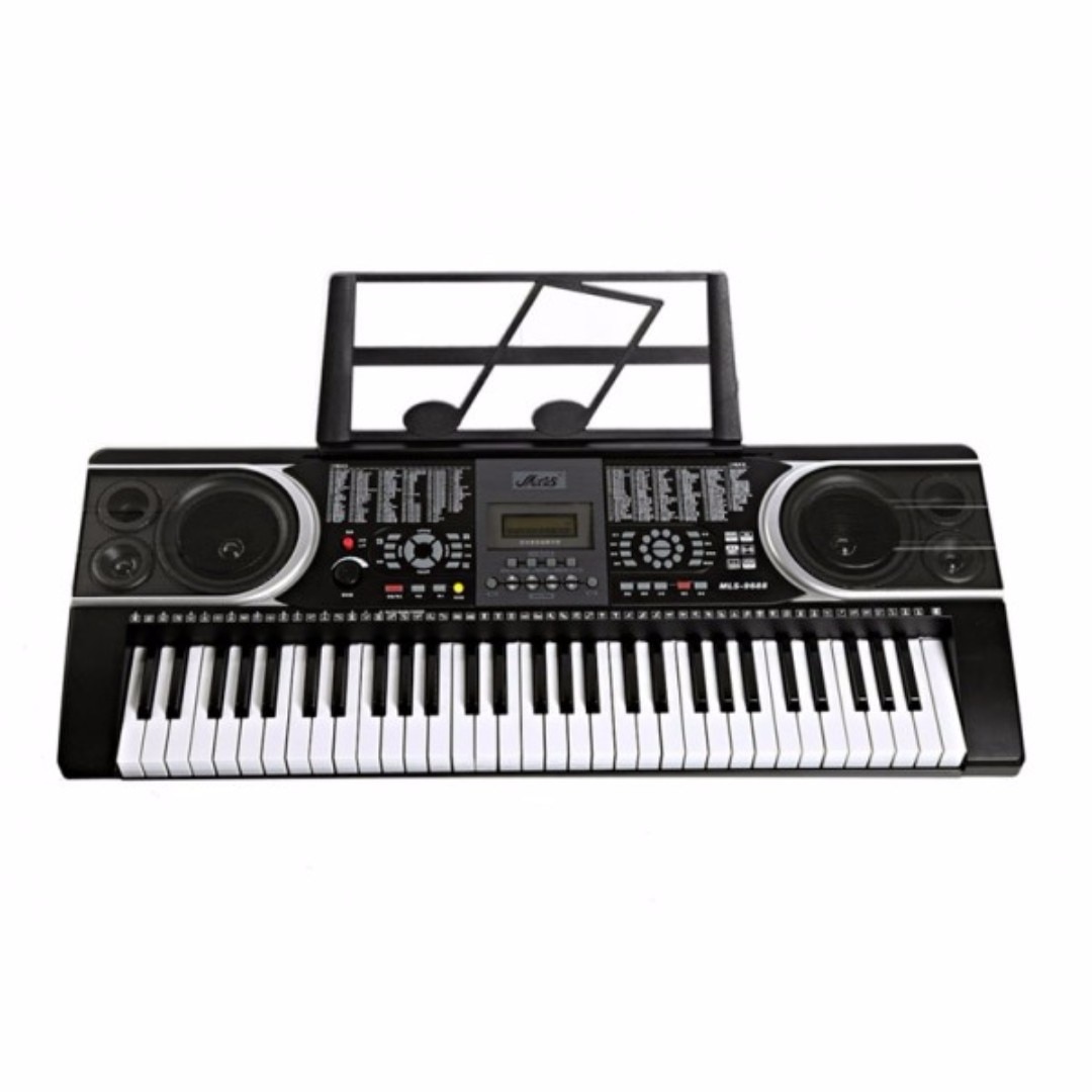 Orga electronica cu 61 de clape , 128 voci ,Ritmuri , display LCD , 30 melodii Demo
