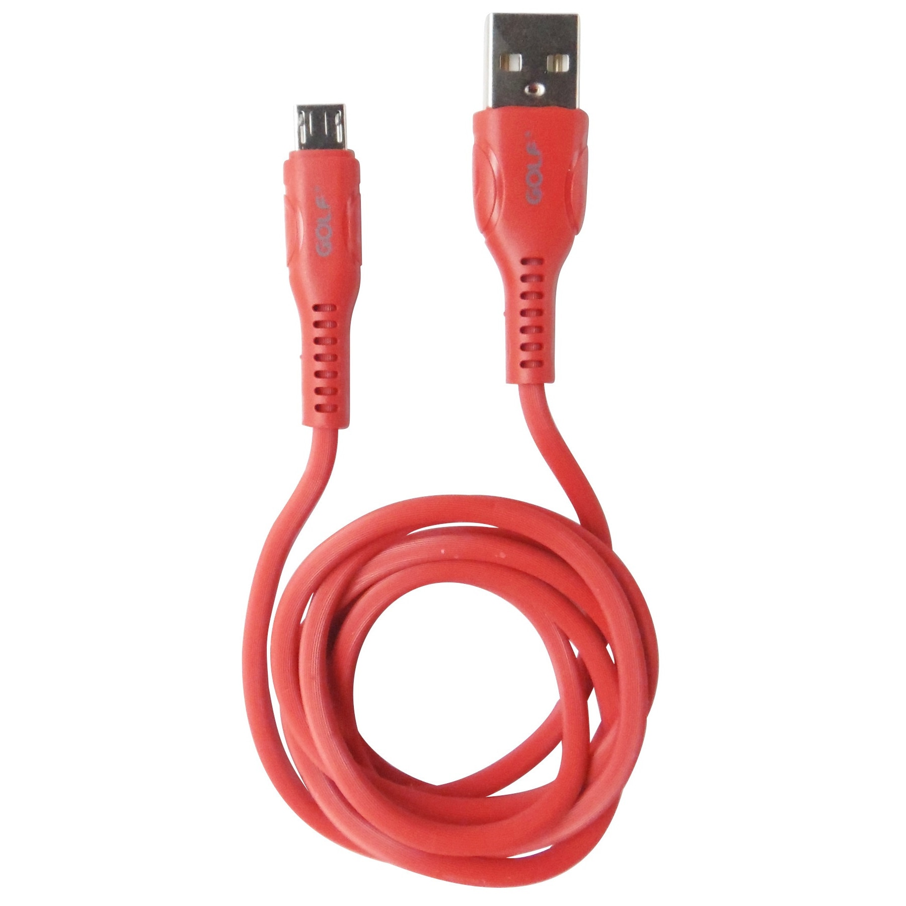 Cablu date/incarcare Golf GC-57M USB 2.0 la microUSB, 1 m, rosu