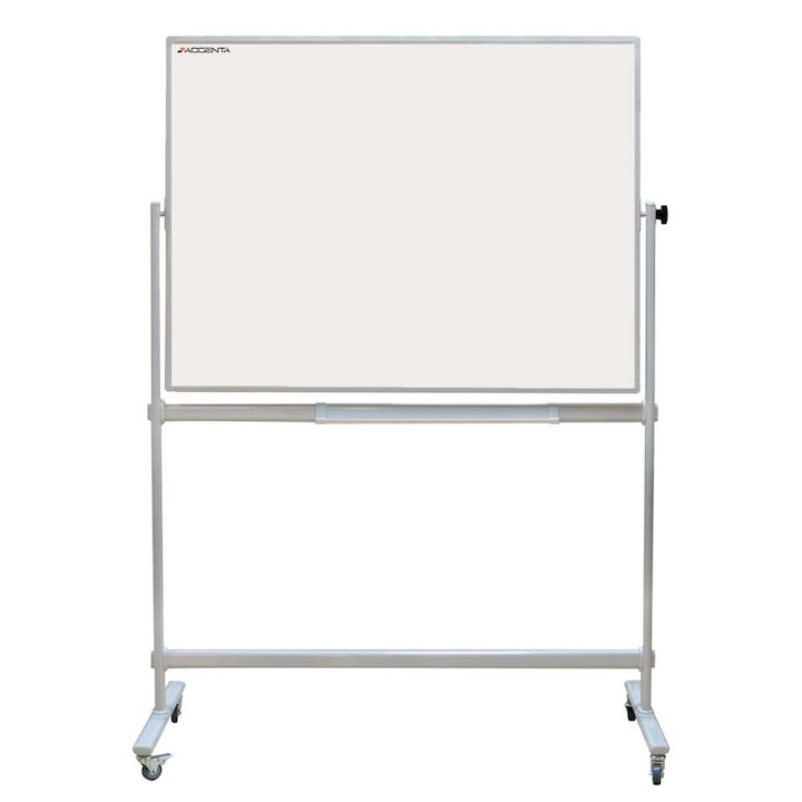 Whitebord Rota Pachet whiteboard rotativ mobil, ACCENTA, 90x120 cm si accesorii ...