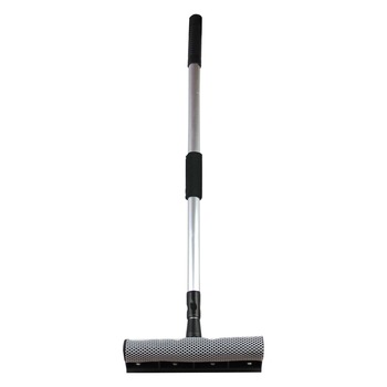 Pachet 3 bucati Stergator geam cu coada aluminiu cu extensie Pachet 3 bucati Stergator geam cu coada aluminiu cu extensie