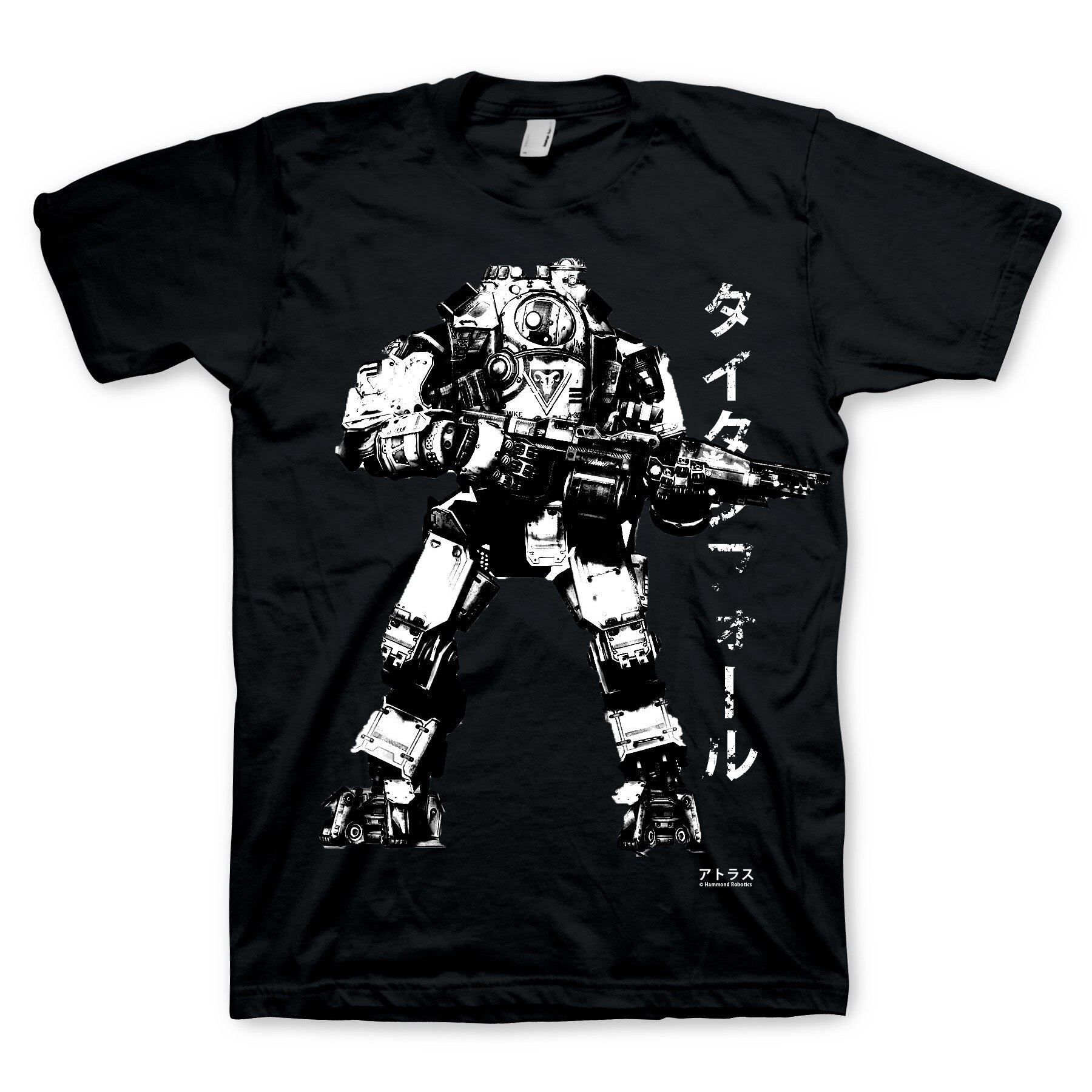 Tricou Titanfall Atorasu Negru Marimea L
