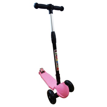 Trotineta “Wonderful” pentru Copii, cu 3 Roti, Pliabila, Roz Trotineta “Wonderful” pentru Copii, cu 3 Roti, Pliabila, Roz