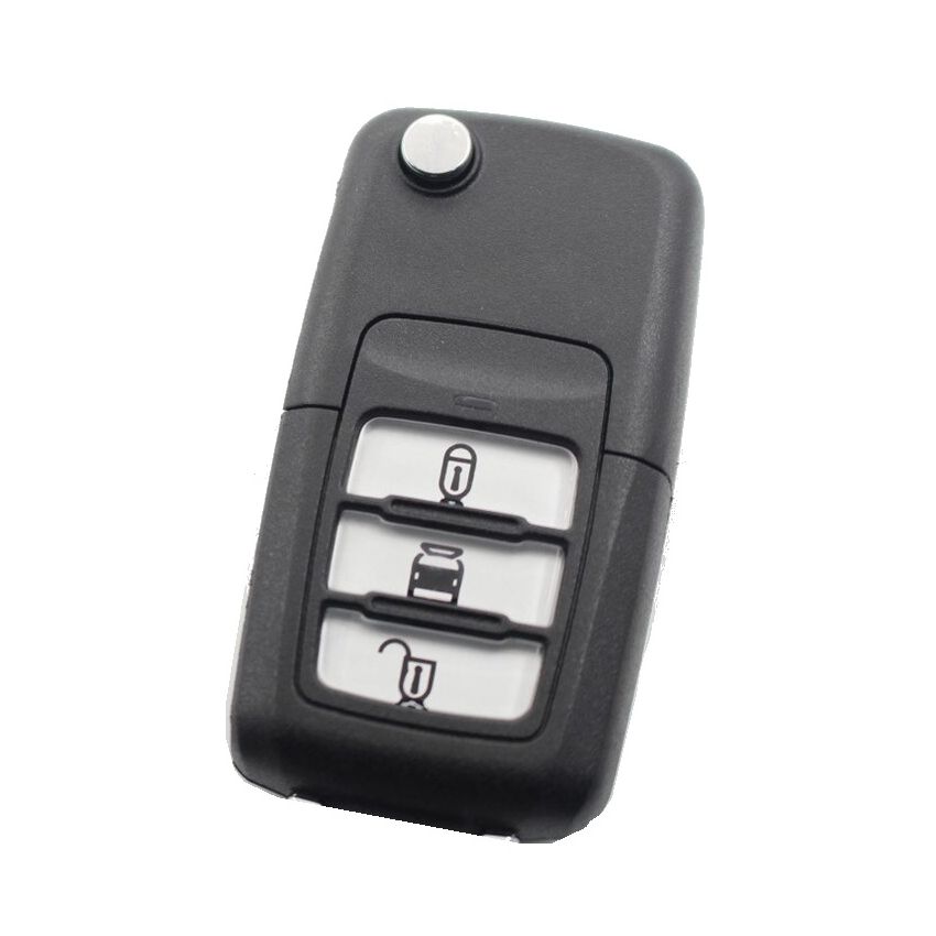 Carcasa cheie auto briceag cu 3 butoane CH-124, compatibil Chevrolet AllCars