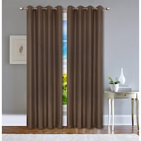 set draperii kring 2  140x245 cm poliester maro imagen 33_0_
0