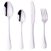 Set tacamuri 24 piese Kring Saturne, Otel inoxidabil