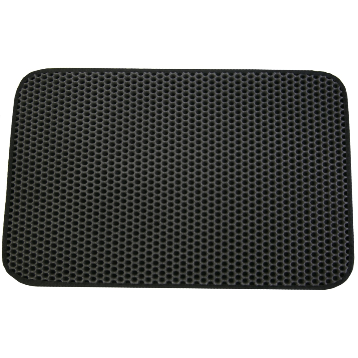 Covoras pentru litiera Mellow Advanced, 58*75, EVA, Gri inchis