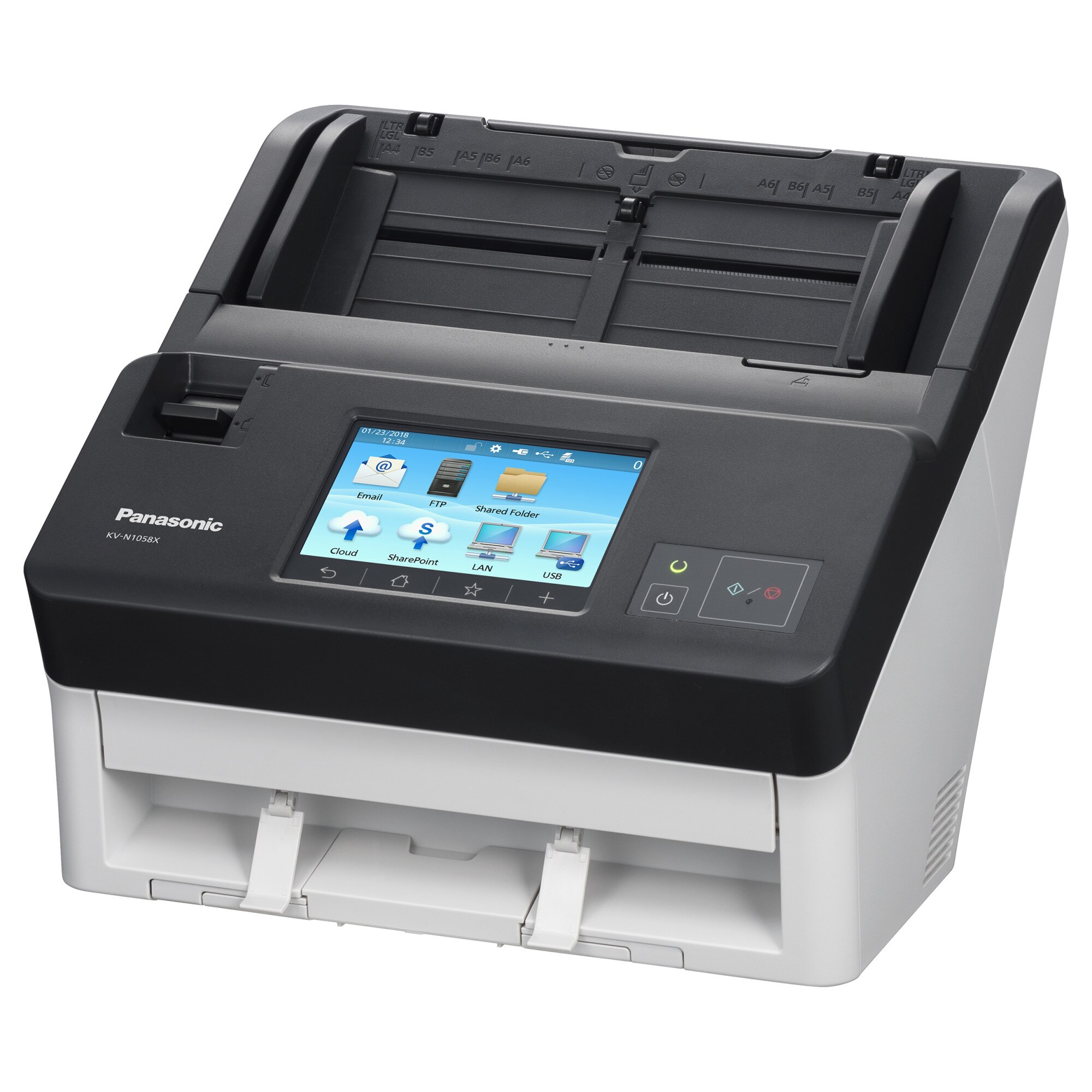 Scanner Panasonic KV-N1058X-U, A4, color touch screen, wireless LAN