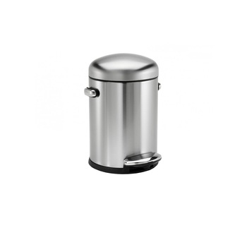 Cos de gunoi din inox, cu pedala 4,5 l - SimpleHuman Cos de gunoi din inox, cu pedala 4,5 l - SimpleHuman