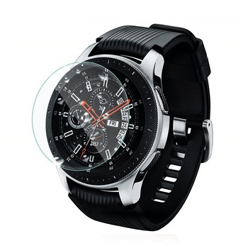 Set 3 folii de protectie din sticla securizata pentru Samsung Galaxy Watch 46mm, Gear S3 Classic / Frontier, transparent Set 3 folii de protectie din sticla securizata pentru Samsung Galaxy Watch 46mm, Gear S3 Classic / Frontier, transparent