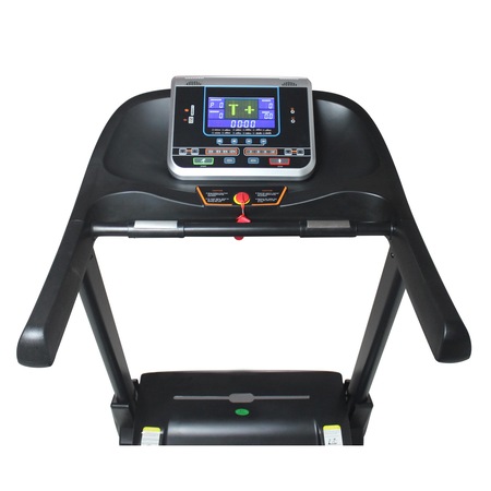 Banda de alergat electrica Energy Fit G800 3CP, greutate maxima suportata 130kg, 15 nivele inclinare, viteza 1-18 km/h, MP3, lubrifiere automata, pliabila