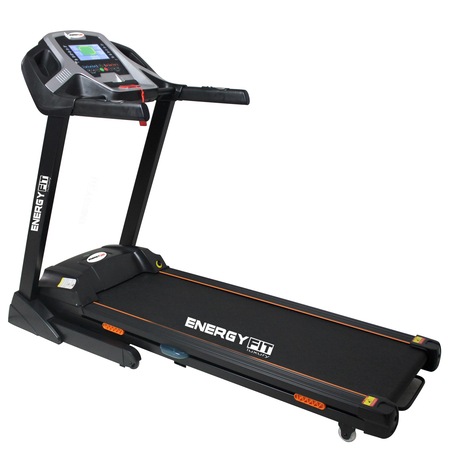 Banda de alergat electrica Energy Fit G350, 3CP, greutate suportata 120kg, 15 nivele inclinare, viteza 16 km/h, MP3, lubrifiere automata, pliabila