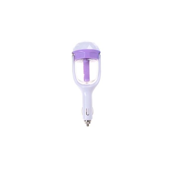 Umidificator Auto cu Aromatherapy si Purificator de Aer H50 ml, Mov Umidificator Auto cu Aromatherapy si Purificator de Aer H50 ml, Mov