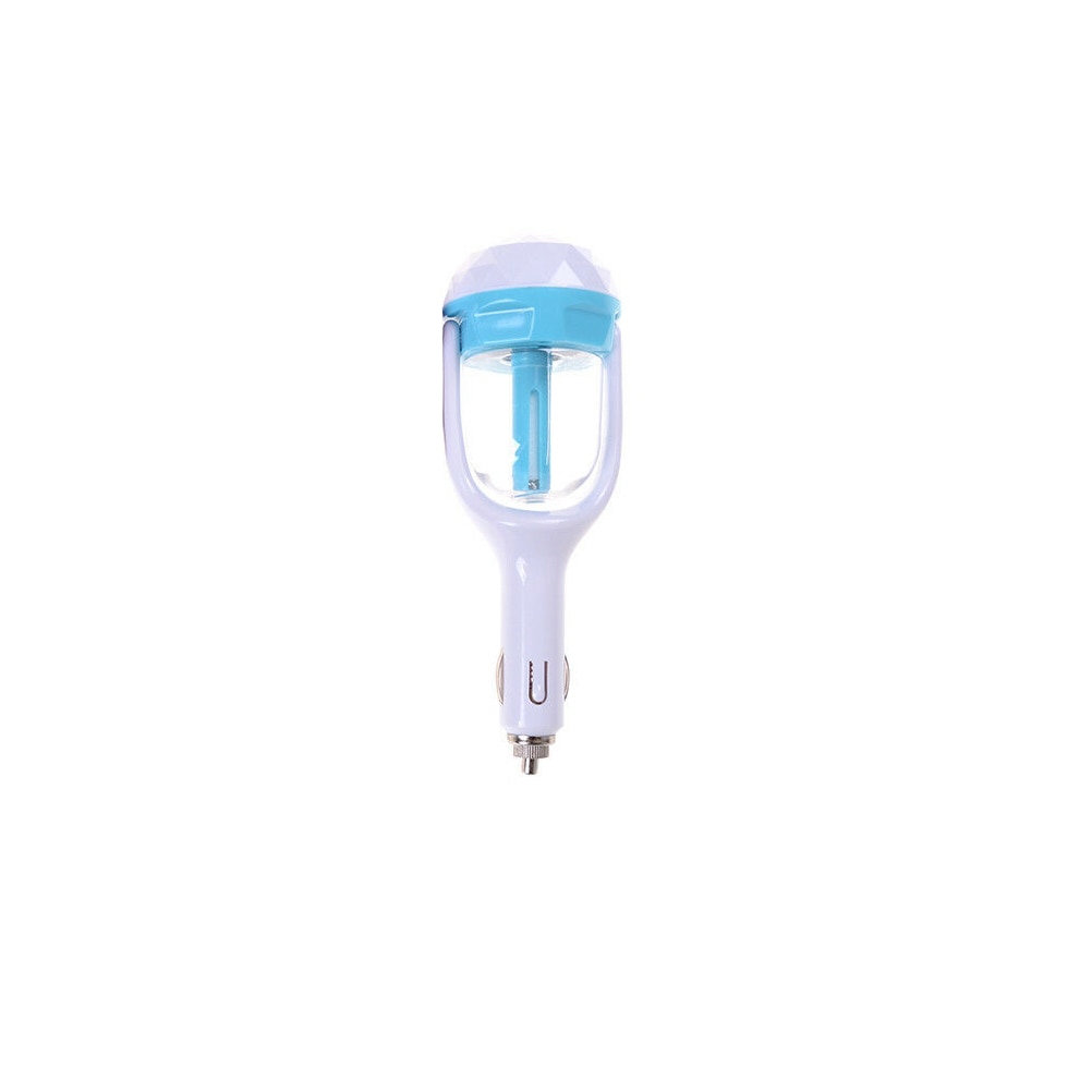 Umidificator Auto cu Aromatherapy si Purificator de Aer H50 ml, Albastru