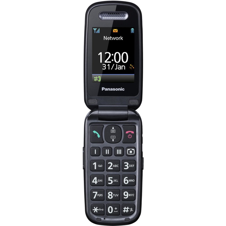 Panasonic KX-TU456EXRE Mobiltelefon, Kártyafüggetlen, Vörös