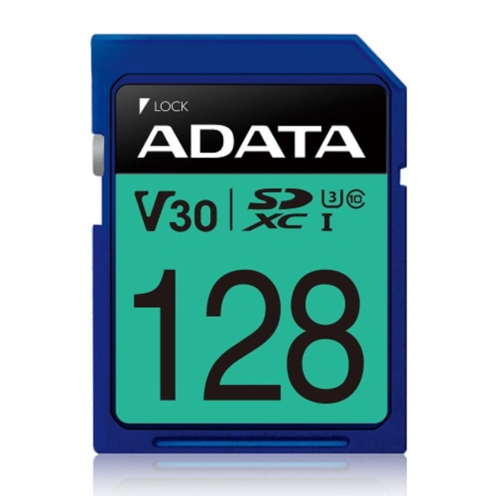 Карта памет ADATA Premier Pro 128GB SDXC Class 10 U3 V30