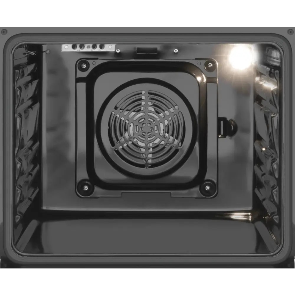 Aragaz electric Amica 6018Ce2.30Eh (W), clasa A, volum 65 l, 4 zone de incalzire, 8 functii cuptor, alb