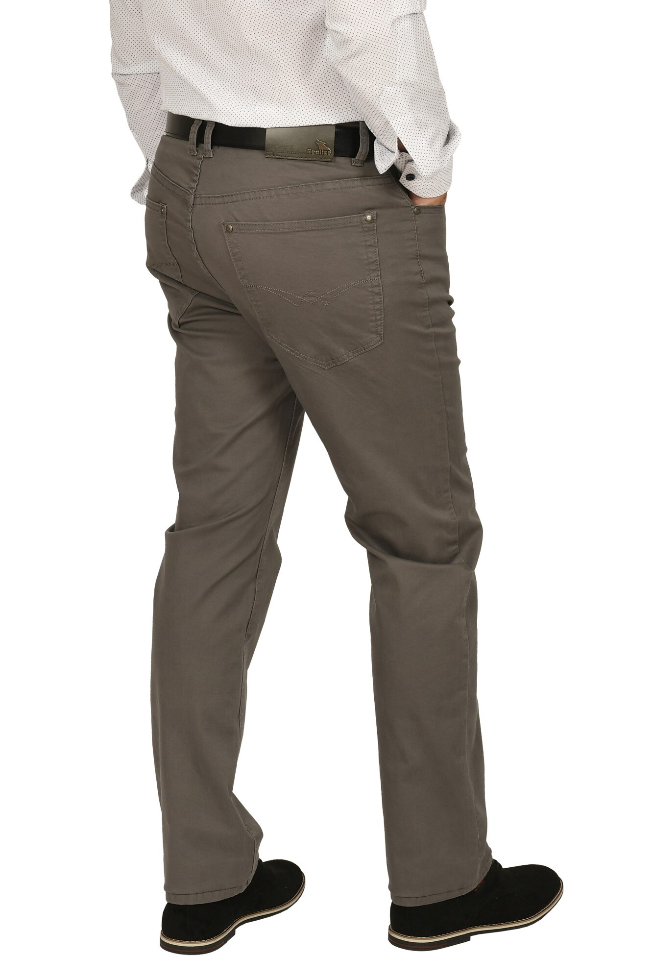 Saucer Classic itself Pantaloni barbati, regular fit, Realize, gri, 36 - eMAG.ro