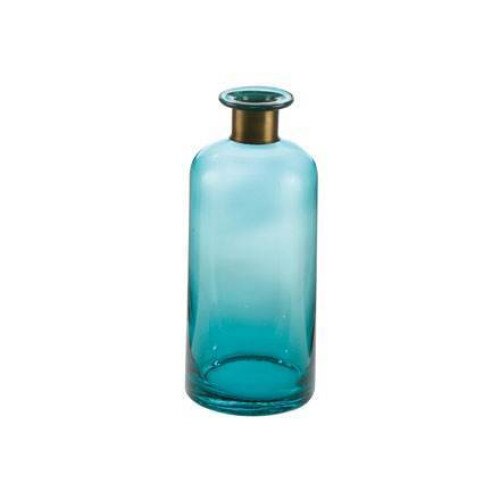 Vaza inalta cu inel rotativ 27 cm, Turcoaz-Goebel