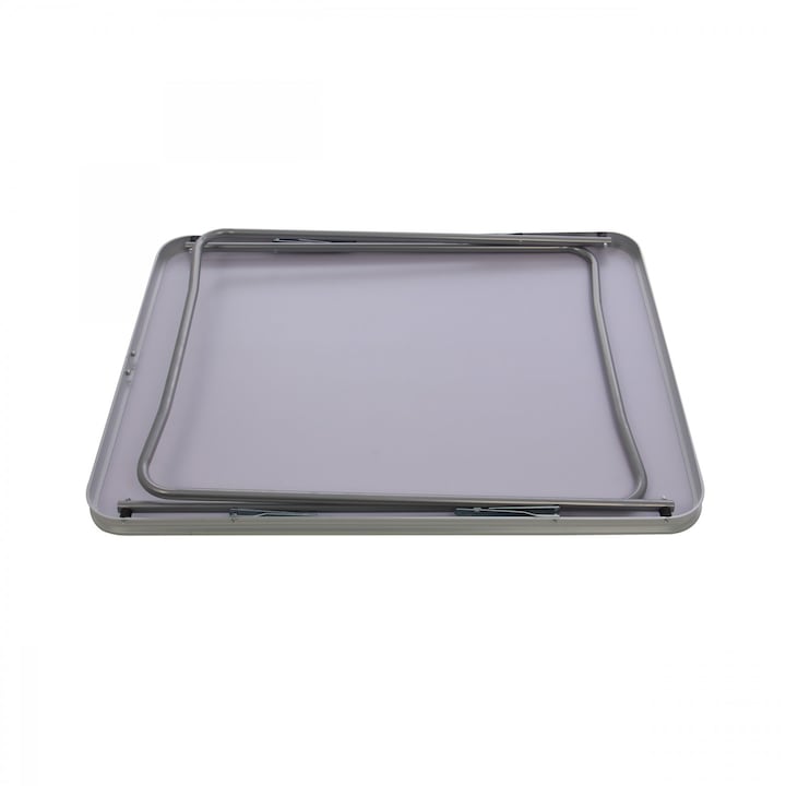 Сгъваема маса за градината, EVO, метал + МДФ, правоъгълна, 80 х 60 х 70 см