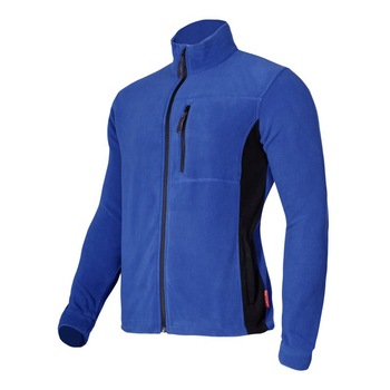 Jacheta Polar, 100% poliester, 3 buzunare, fermoar lung, talbie ajustabila, marime 3XL, Albastru Jacheta Polar, 100% poliester, 3 buzunare, fermoar lung, talbie ajustabila, marime 3XL, Albastru