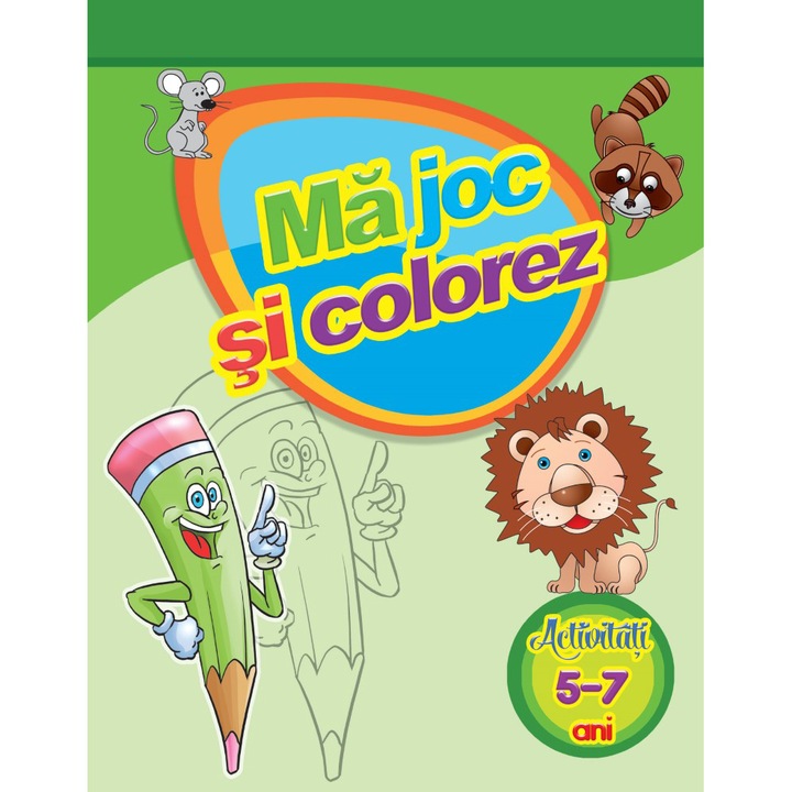 Ma joc si colorez 5-7 ani