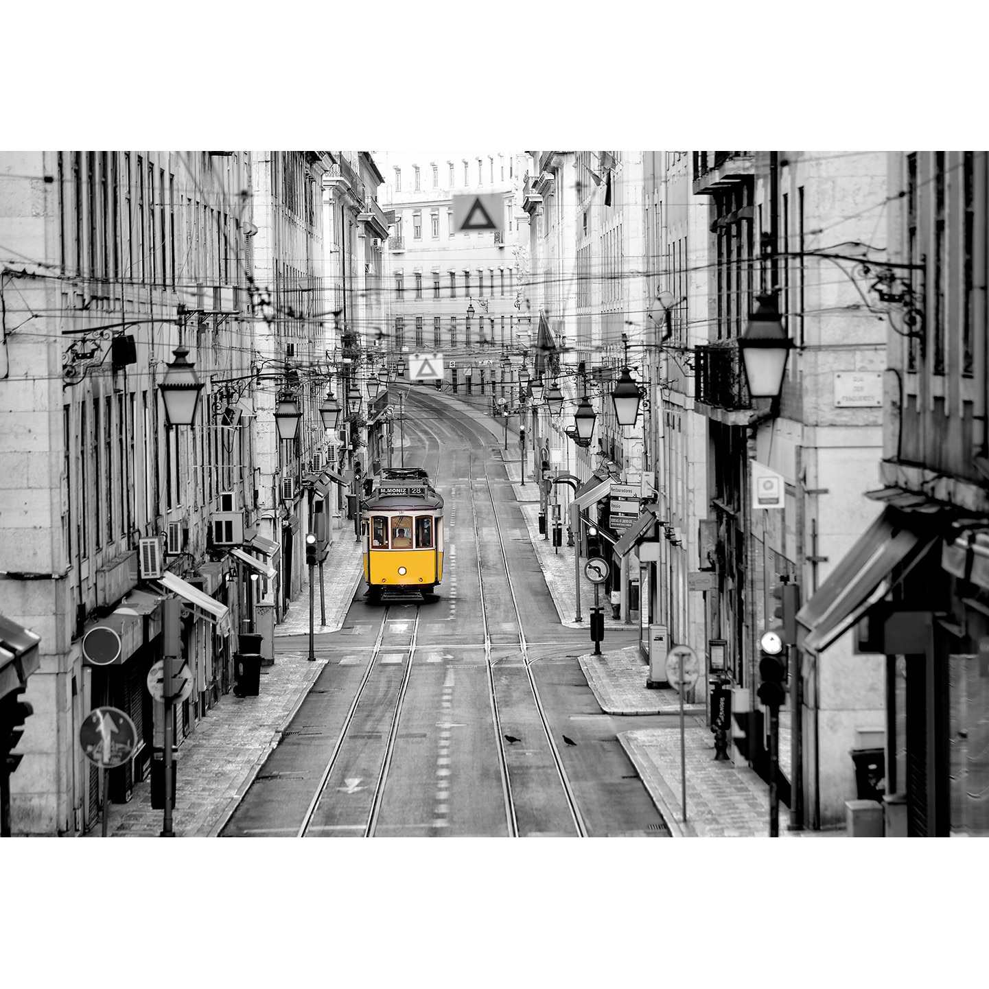 Fototapet Vlies urban Wizard & Genius 971 Alb/Negru 366 X 254cm ( LxI )