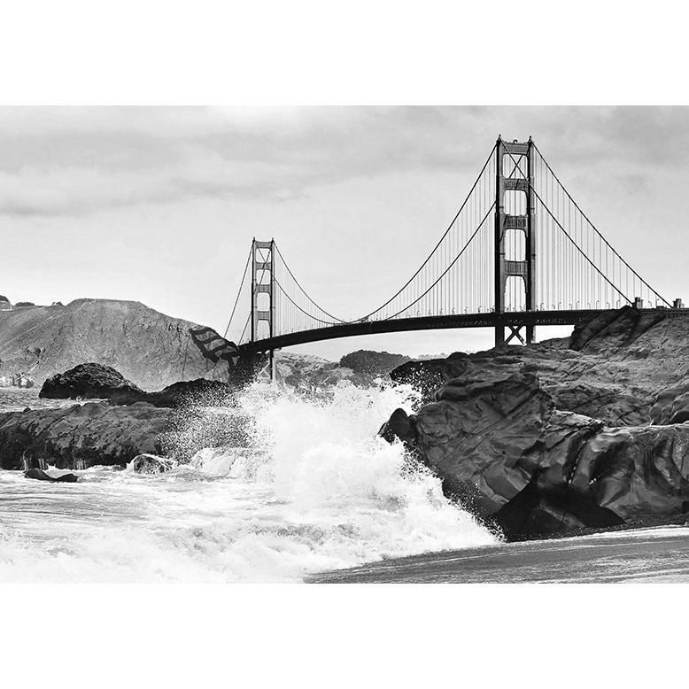 Fototapet Golden Gate, Wizard & Genius, 366cm x 254cm, vlies