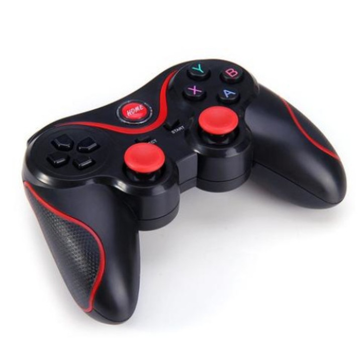 Джойстик Android, iOS game controller за смартфон - Черен, 15X10 СМ