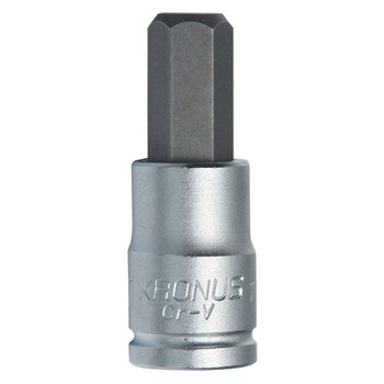 Capat cheie tubulara EVO, profil hexagonal exterior, Kronus, HEX5 x 1/4 inch Capat cheie tubulara EVO, profil hexagonal exterior, Kronus, HEX5 x 1/4 inch