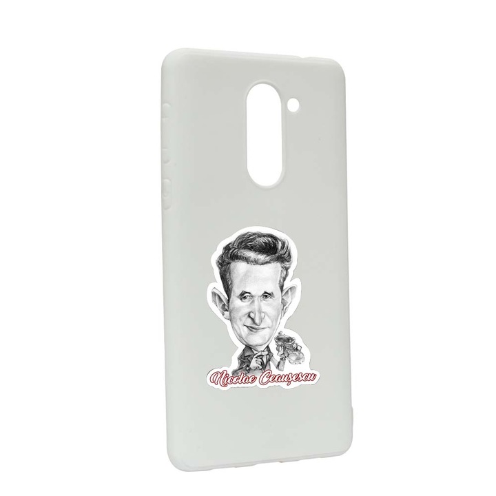 Защитен калъф Ceausescu за Huawei Mate 9 Lite / Honor 6X, устойчив на износване, противоплъзгащ се, премиум силикон, W222