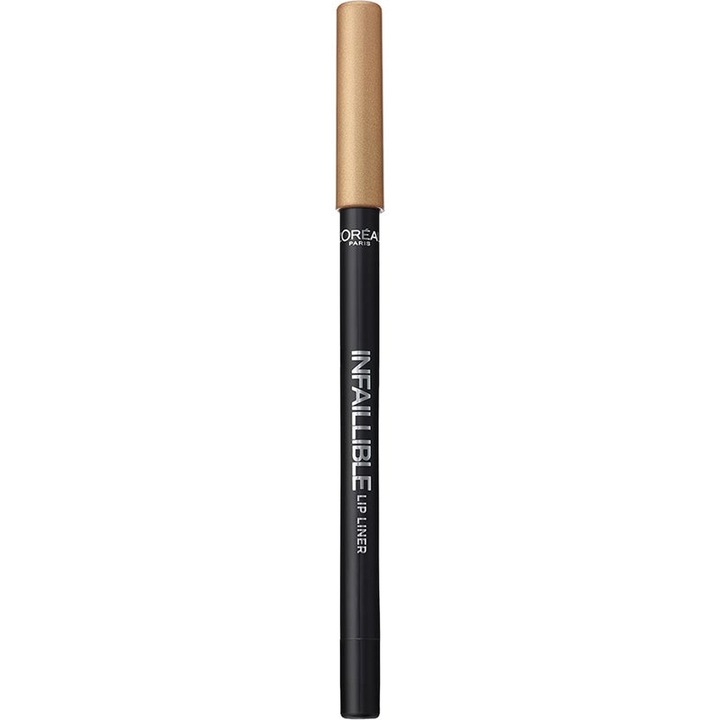 Creion de buze rezistent la transfer L'Oreal Paris Infallible Lip Liner, 001 Highlight On Point