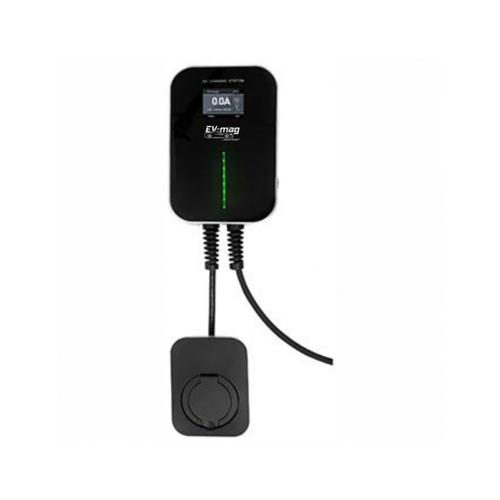 Зарядна станция Besen BS-B10-BAR/7.5, 7 kW, Еднофазна, 32A, Изход Тип 2, RFID