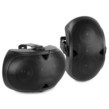 Set de boxe interior/exterior negre, 150W, Power Dynamics BE42B Set de boxe interior/exterior negre, 150W, Power Dynamics BE42B