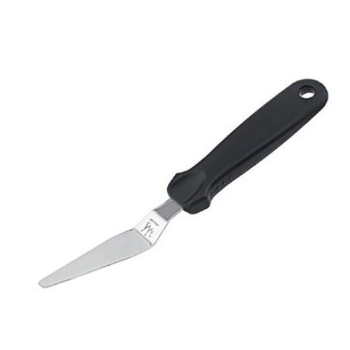 Silikomart rozsdamentes kúpos spatula, műanyag nyéllel, 20 cm