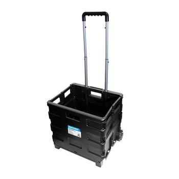 Cutie pliabila cu maner telescopic transport scule, 360 x 380 x 300mm, greutate maxima 25Kg, Silverline Cutie pliabila cu maner telescopic transport scule, 360 x 380 x 300mm, greutate maxima 25Kg, Silverline