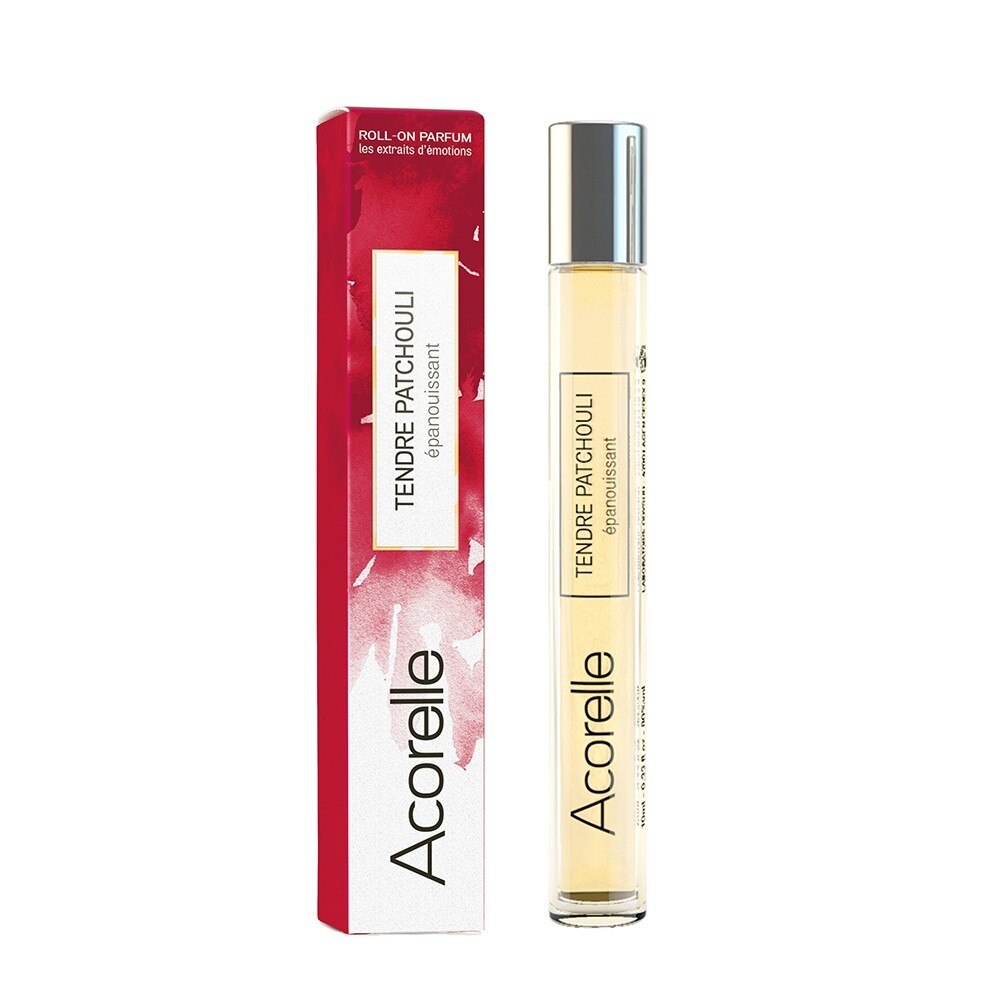 Apa de parfum bio Roll-on bio EDP TENDRE PATCHOULI, Acorelle, 10ml