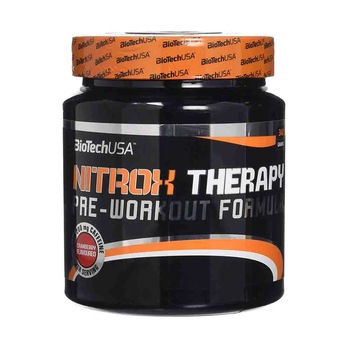 Nitrox Therapy Pre-workout, BioTech USA, Aroma Coacaze, 340g Nitrox Therapy Pre-workout, BioTech USA, Aroma Coacaze, 340g