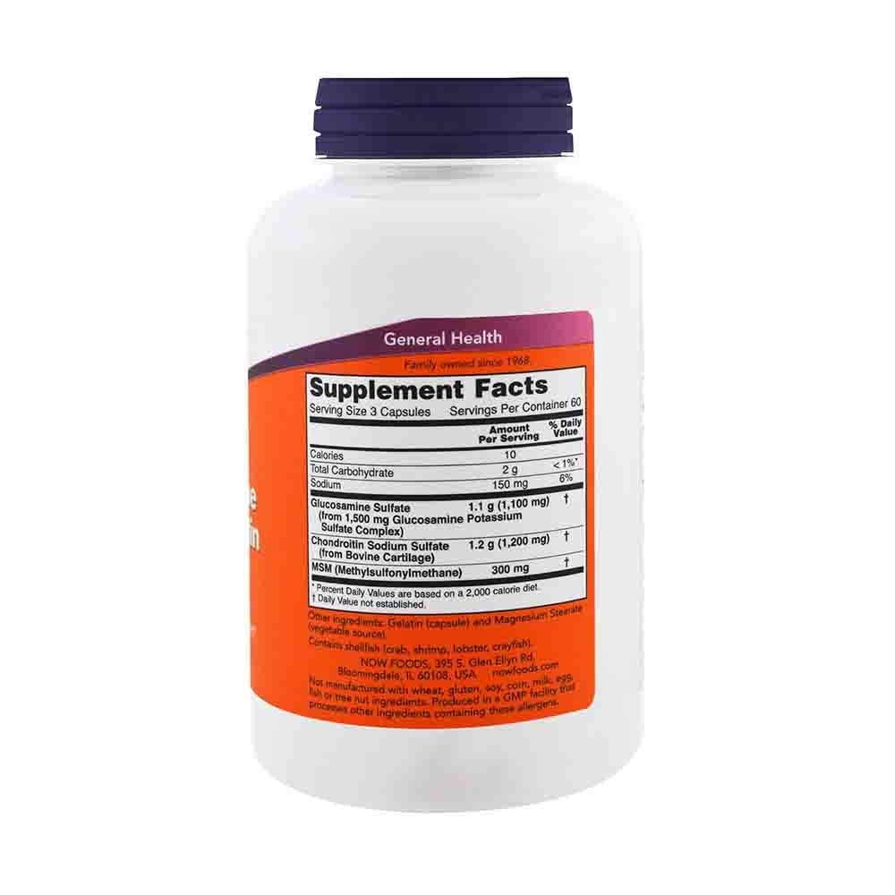 GNC Live Well - GNC Glucozamina Condroitina mg, 60 tb