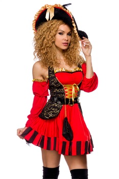 Costumatie Pirat, Erotica Collection, Multicolor Costumatie Pirat, Erotica Collection, Multicolor