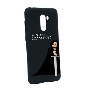 Husa de protectie Game of Thrones pentru Xiaomi PocoPhone F1, rezistenta la uzura, anti-alunecare, din silicon Premium, B196 Husa de protectie Game of Thrones pentru Xiaomi PocoPhone F1, rezistenta la uzura, anti-alunecare, din silicon Premium, B196
