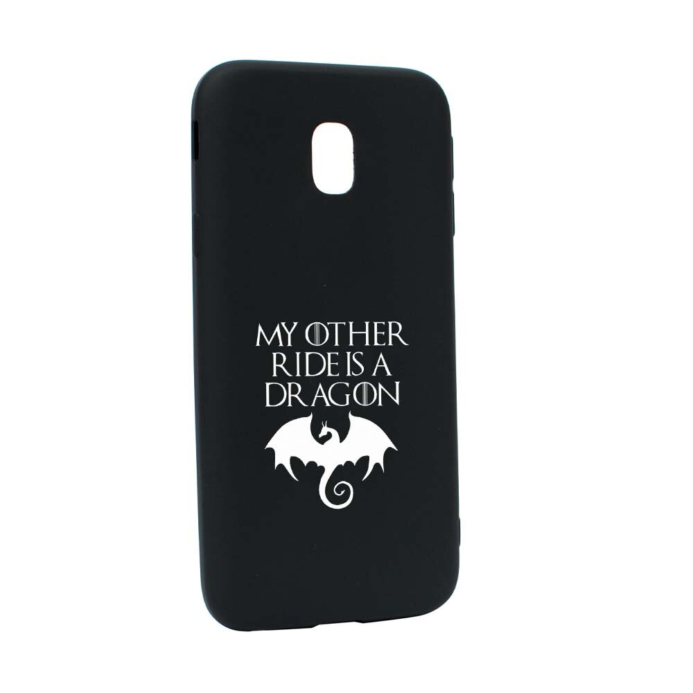 Husa de protectie Game of Thrones pentru Samsung Galaxy J7 2017, rezistenta la uzura, anti-alunecare, din silicon Premium, B197