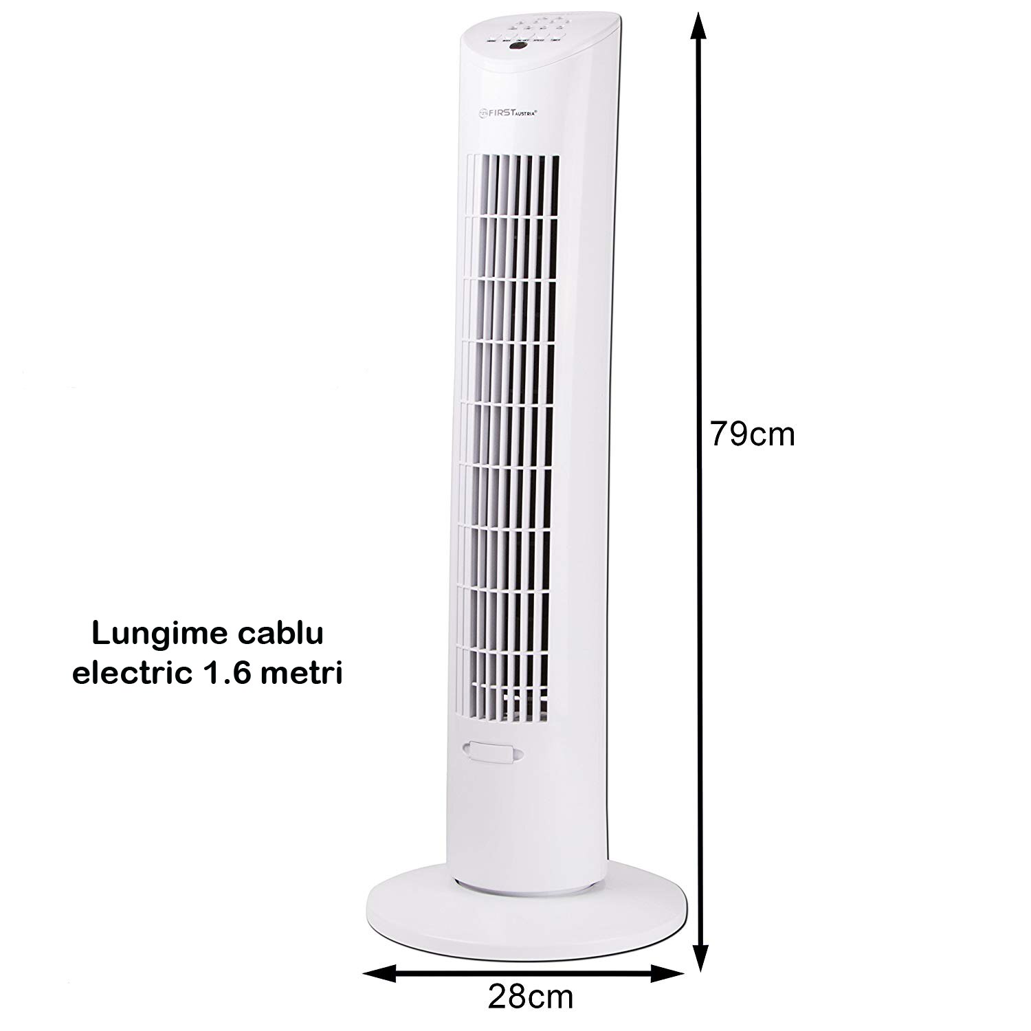 Ventilator turn First Austria Fa55601, 60W, 3 trepte, oscilatie