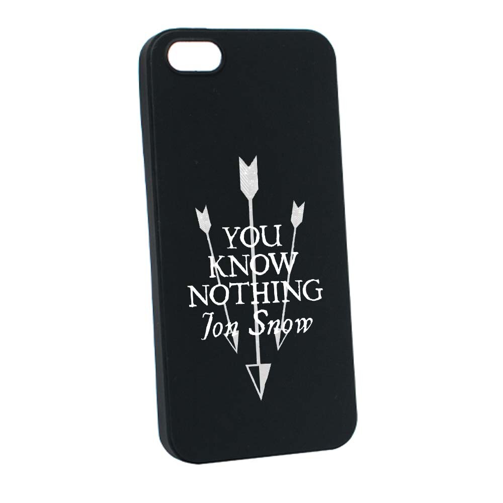 Husa de protectie Game of Thrones pentru Apple iPhone SE / 5S / 5, rezistenta la uzura, anti-alunecare, din silicon Premium, B198