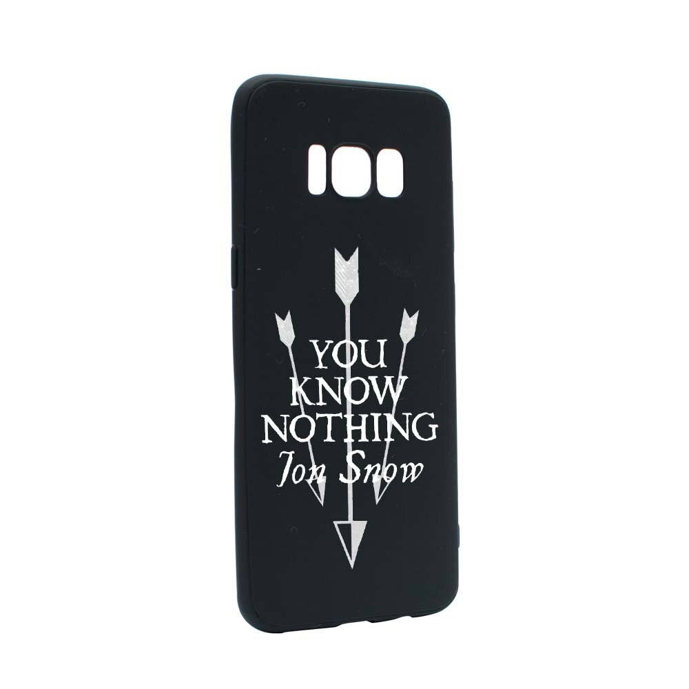 Husa de protectie Game of Thrones pentru Samsung Galaxy S8 Plus, rezistenta la uzura, anti-alunecare, din silicon Premium, B198