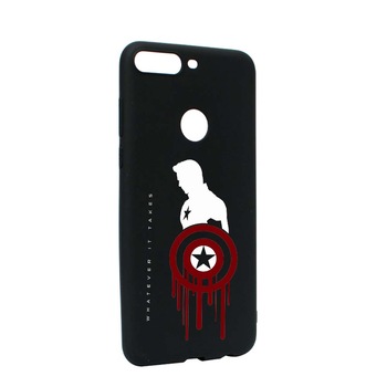 Husa de protectie Marvel Avengers pentru Huawei Y7 2018 / Y7 Prime 2018, rezistenta la uzura, anti-alunecare, din silicon Premium, B199 Husa de protectie Marvel Avengers pentru Huawei Y7 2018 / Y7 Prime 2018, rezistenta la uzura, anti-alunecare, din silicon Premium, B199