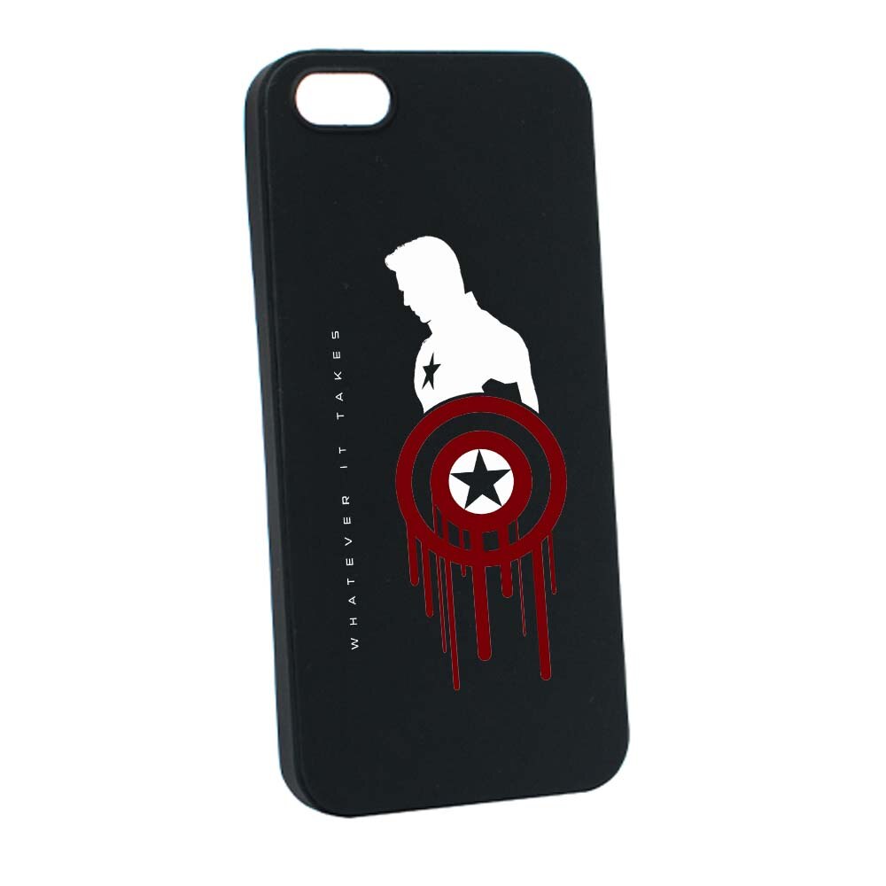 Husa de protectie Marvel Avengers pentru Apple iPhone SE / 5S / 5, rezistenta la uzura, anti-alunecare, din silicon Premium, B199